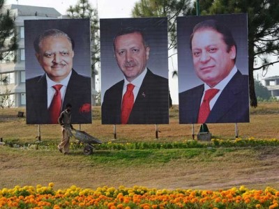 Turkish President Recep Tayyip Erdogan arrived in Pakistan today