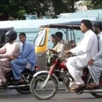 Enforcing the ban on pillion riding in Karachi was