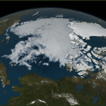 Heat in the winter to the North Pole