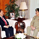IN President House farewell ceremony in honor of the Army chief, Federal Ministers include