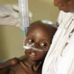 The risk of dying from hunger 75 thousand children in Nigeria.