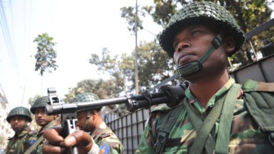 Additional troops on the border to prevent the Rohingyas in Bangladesh