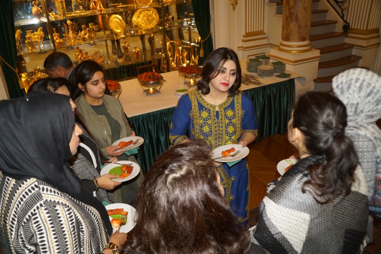 Embassy of Pakistan in Paris, France hosted a reception to honor Ms. Gulalai Ismail recipient of Chirac Prize for Conflict Prevention in Paris Today 25.11.2016