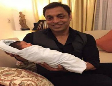 Former fast bowler Shoaib Akhtar was born sons