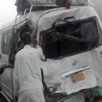 Traffic accidents due to fog in Hafizabad, Price, 8 killed