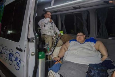 Belonging to the Mexico is the fat man in the world