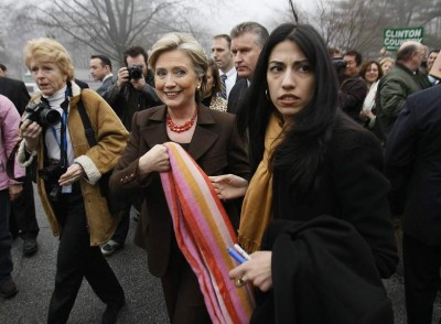 Hillary Clinton's owned daughter Syeda Huma Abdein" came in spotlight