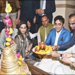 Bilawal Bhutto Zardari and Sindh chief minister attended the Diwali ceremony