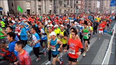 Shanghai International Marathon, 38 thousand athletes participated