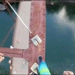 American teenager jump 105 feet high bridge