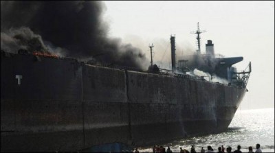 The third day was the ship with furnace fire could be put out