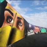 Thai charming four-meter-long wall in Thailand