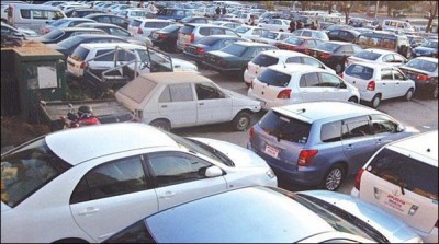 Cantonment Board in order to take parking fees by 8 points