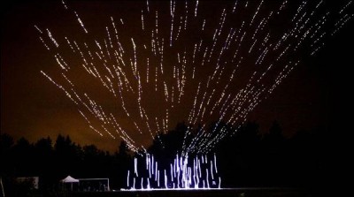 Germany: 500 drones at the same time set the world record flight