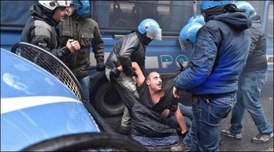 Italy: Referendum against the demonstration, the police have to deal with teen