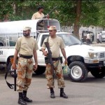 The wave of unrest search operation in different areas of Karachi