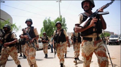 Karachi search operation, police and crown Mirza Yousuf Hanafi