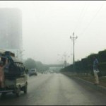 Encamped fog in Karachi, the number of flights