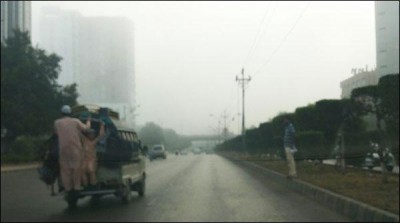 Encamped fog in Karachi, the number of flights