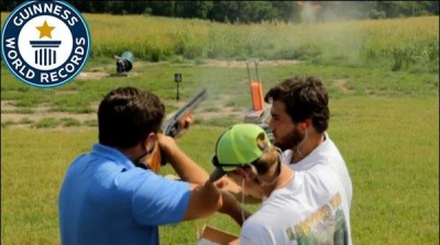 The person's record to 25 goals in 25 seconds