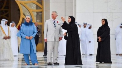 British Prince Charles visited the Sheikh Zayed Grand Mosque