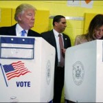 Trump's wife ballot vote would take a peep