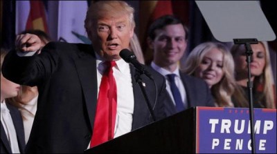 US President-elect Donald Trump's visit to Congress