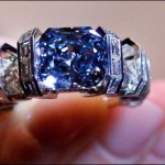 `For the rare 'Sky Blue Diamond Exhibition in Geneva