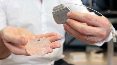 The stroke patient will be able to stand on their own feet.