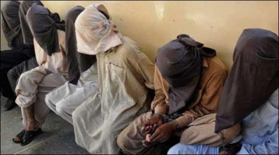 Peshawar search operation, 15 people were detained, weapons