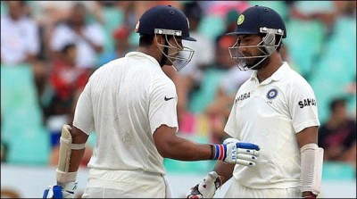 Rajkot Test: Vijay and Pujara's century