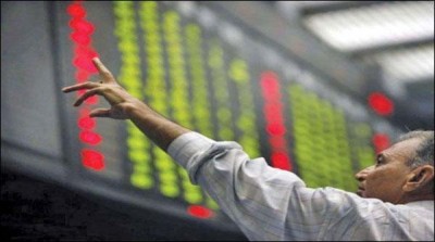 Pakistan increase of 1007 points in stock