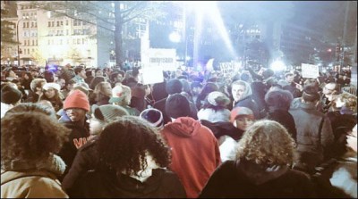 Trump protest against the fourth day, several arrested