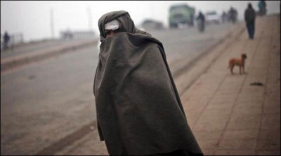 Grew cold weather in different areas of balochistan