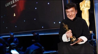  Jackie Chan in the Lifetime Achievement Oscar Award