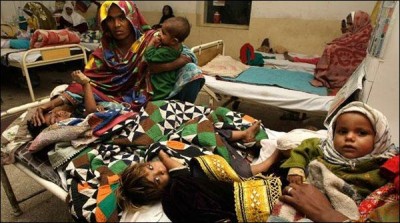 Jacobabad 9 children suffering from measles, One killed