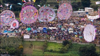 Dev temple annual festival of flying kites