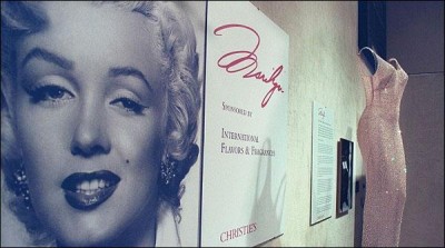 Marilyn Monroe's golden gayun 4 decimal auction of $ 8 millionq