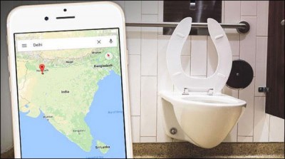 India: Google Maps now work to find the toilet