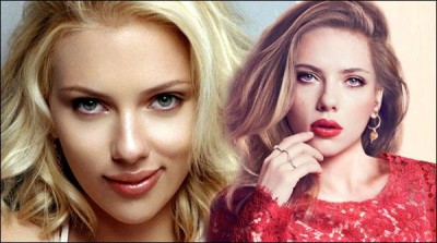 "Scarlet juhansn, at the height of fame at an early age