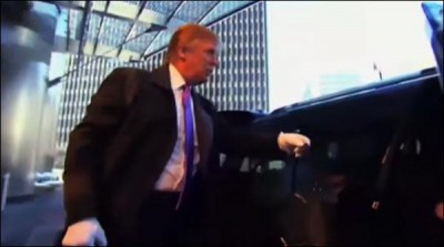 The Video of Trump at the top to work as a waiter