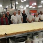 Bakers expert made 804 kg Vanilla Slice