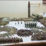 Recovered a large quantity of Weapons from Chagi
