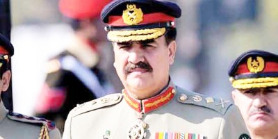 Announces new army chief is the prime minister who did that?