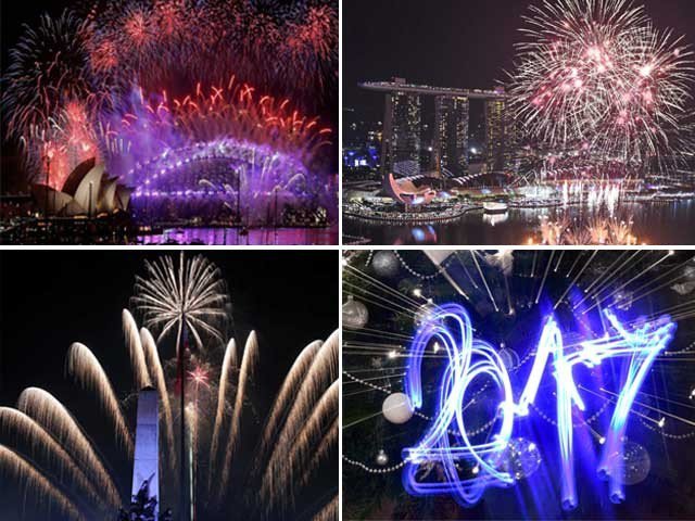 new year celebrations in Pakistan and world