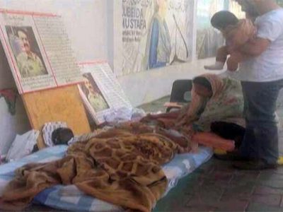Karachi: man on hunger strike for Gen Raheel Sharief Died