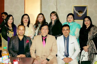 Prominent Anchor Person Ali raza, ARY news, given reception by overseas Pakistanis in France