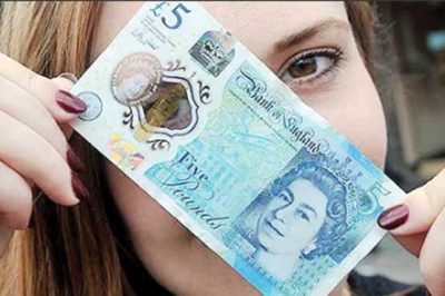Bring five pounds Note, 62 thousand dollars Earn