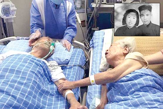 The husband wish to die at hand of wife