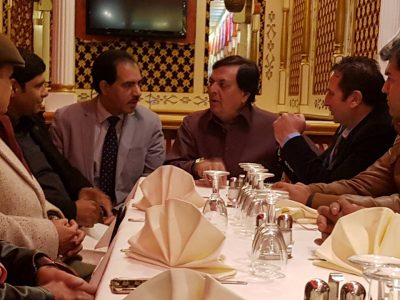 Dinner in favour of Ali Raza Sb in Kayani Resturant by Abrar Kayani